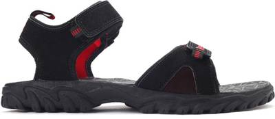 Reebok Men BLK/ RED RUSH Sports Sandals