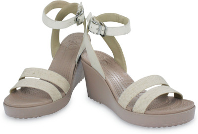 

Crocs Women Off white Wedges
