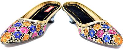 Indirang Women Multicolor Heels