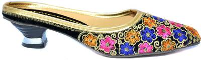 Indirang Women Multicolor Heels