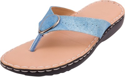 

Footrendz Women Blue Wedges