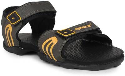 Sparx Men Black Sandals