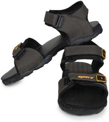 Sparx Men Black Sandals