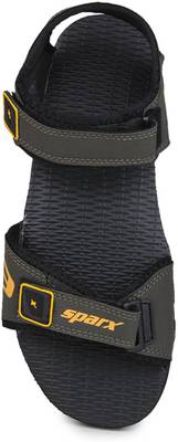 Sparx Men Black Sandals
