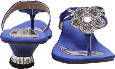 Sapyork Women Blue Heels
