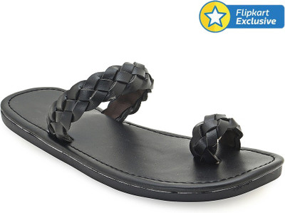 

Paduki Men Black Sandals
