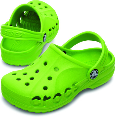 

Crocs Boys & Girls Sling Back Clogs(Green, Volt green