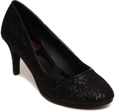 

Flat n Heels Women Black Heels
