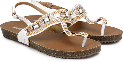 

Plosh Women White Flats