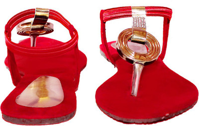 

NRS Girls Flats(Red