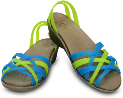 

Crocs Women Blue Wedges
