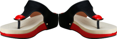 

Rare Women Red Wedges