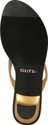 Glitz Women Gold Heels