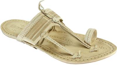 eKolhapuri Men Yellow Sandals