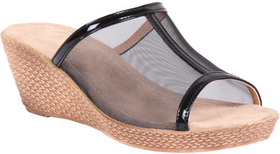 

Adorn Women Black Wedges