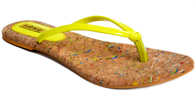 

Indirang Women Yellow Flats