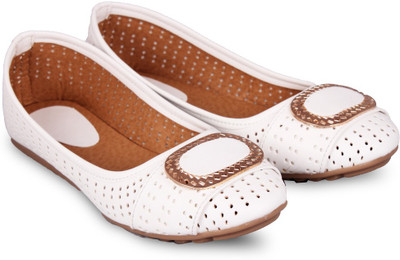 

Anand Archies Girls Ballerinas(White