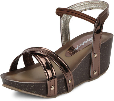 

Bellafoz Women COPPER Wedges