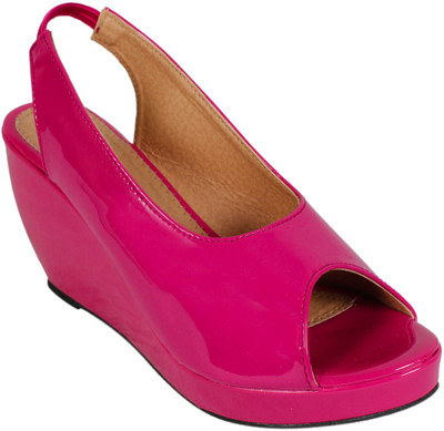 

Bellafoz Women Pink Wedges