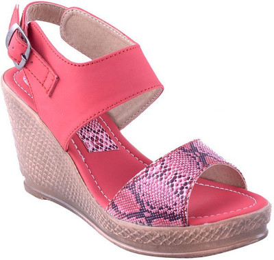 

Adorn Women Red Wedges