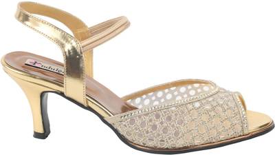 Indulgence Women Gold Heels