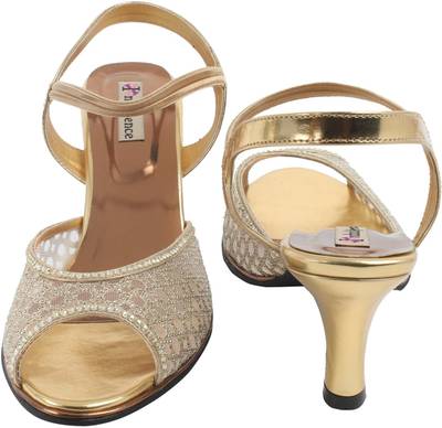 Indulgence Women Gold Heels