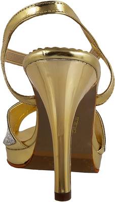 Metro Women 15,Gold Heels