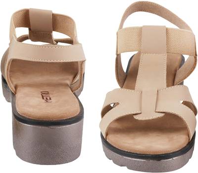 Metro Women 20,Beige Heels
