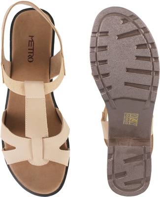 Metro Women 20,Beige Heels
