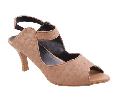 

Adorn Women Beige Heels
