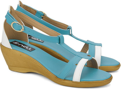 

Nell Women Blue Wedges