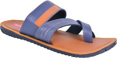

Footrendz Men Blue Sandals