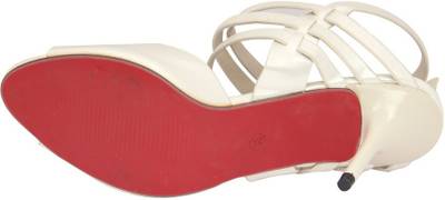Shumiya Women Cream Heels