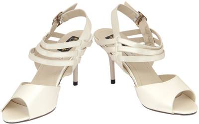Shumiya Women Cream Heels