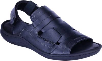 Khadim's Men Black Sandals