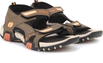 

Lotto Men Brown/Beige Sports Sandals