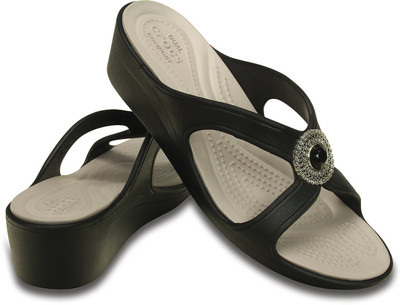 

Crocs Women Black Wedges
