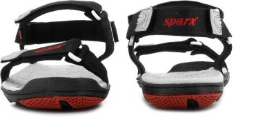 Sparx Men Black Black Sports Sandals