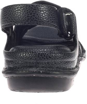 Khadim's Men Black Sandals