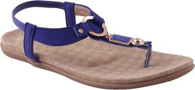 

Adorn Women Blue, Beige Flats