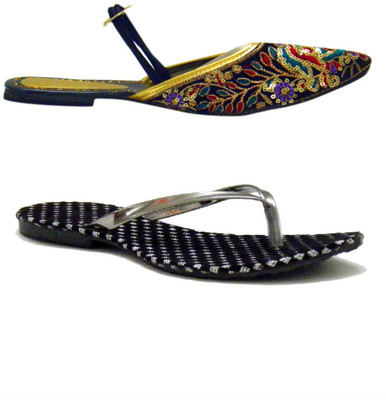

Indirang Women Multicolor Flats