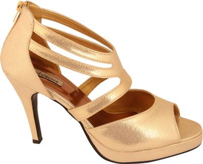 Indulgence Women Gold Heels