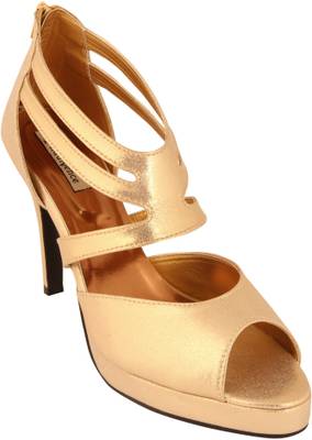 Indulgence Women Gold Heels