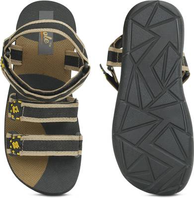 Gisole Men Black Sandals