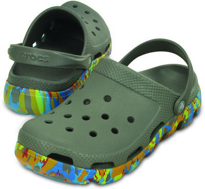 Crocs Men Grey Clogs