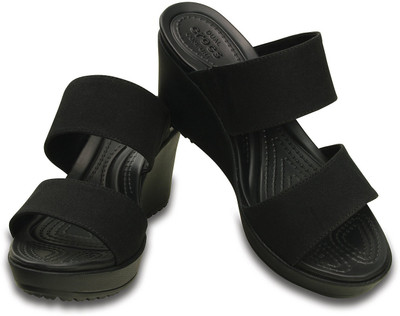 

Crocs Women Black Wedges