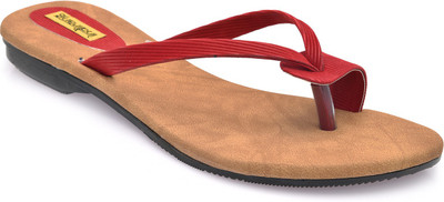 

Indirang Women Maroon Flats