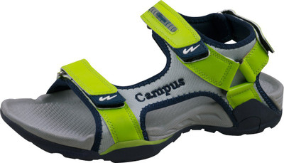 

Campus Men Green Sports Sandals