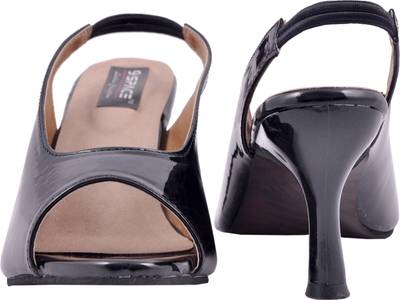 Space Women Black Heels