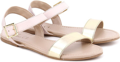 

Miss CL By Carlton London Women Gold Flats